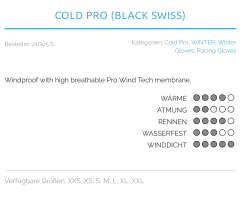 Langlaufhandschuh KV+ Cold Pro Swiss Edition