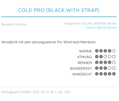 Langlaufhandschuh KV+ Cold Pro